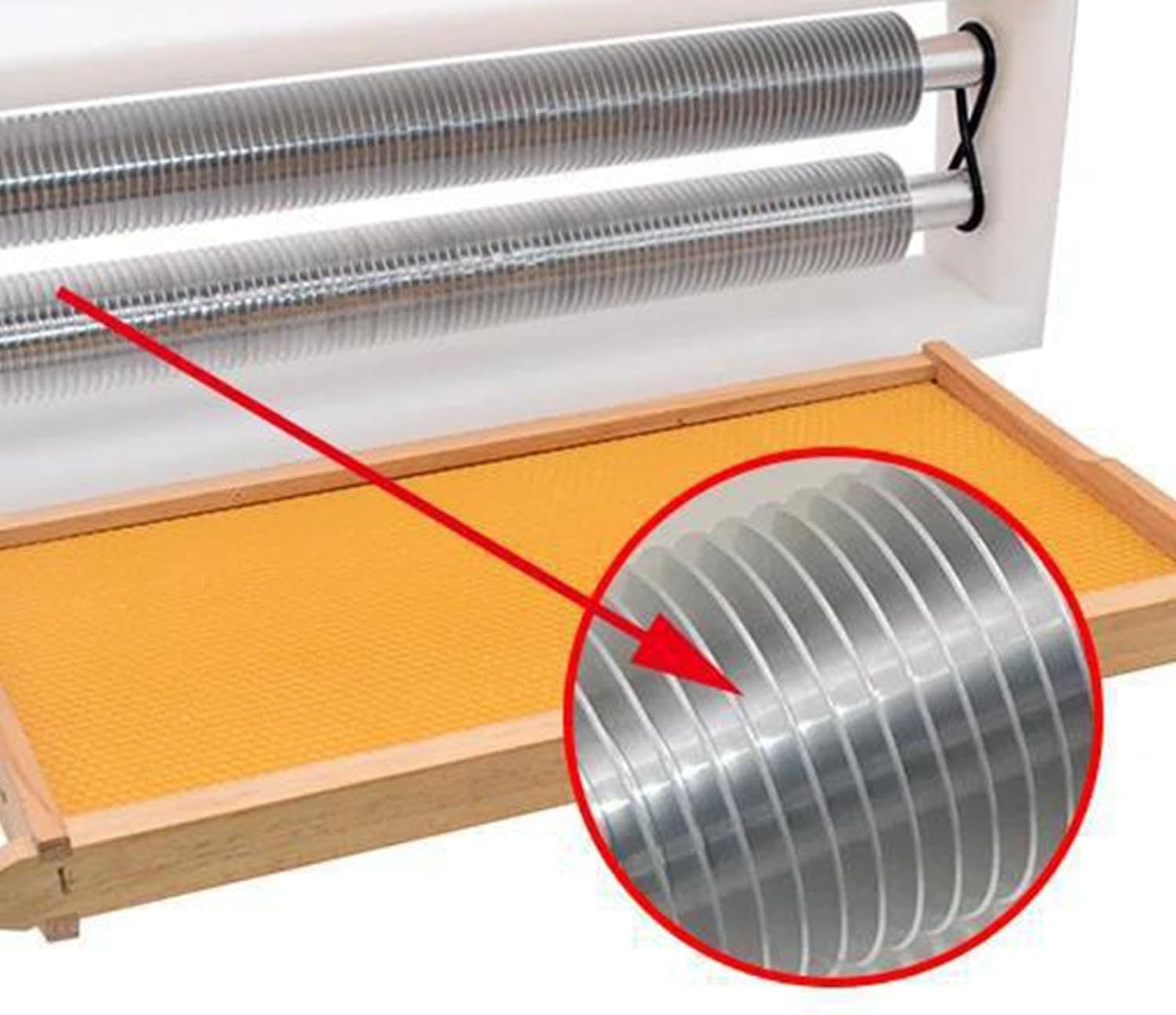 巣箱 ミツバチ 日本蜜蜂 240集水桝用4面巣門 持ち上げ機対応型 29cm