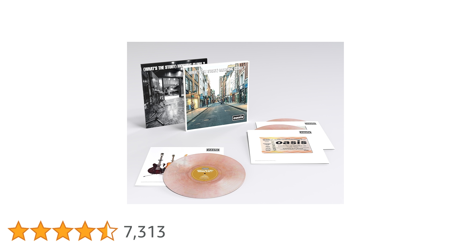 Morning Glory Oasis レコード メガジャケ付き 新品 Amazon.co.jp限定】モーニング・グローリー (アナログ盤