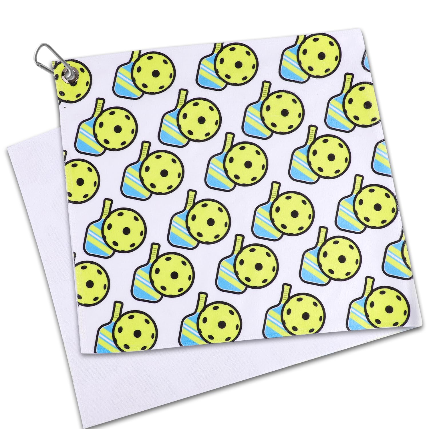 PEUTIER Pickleball Towel & Carabiner Clip