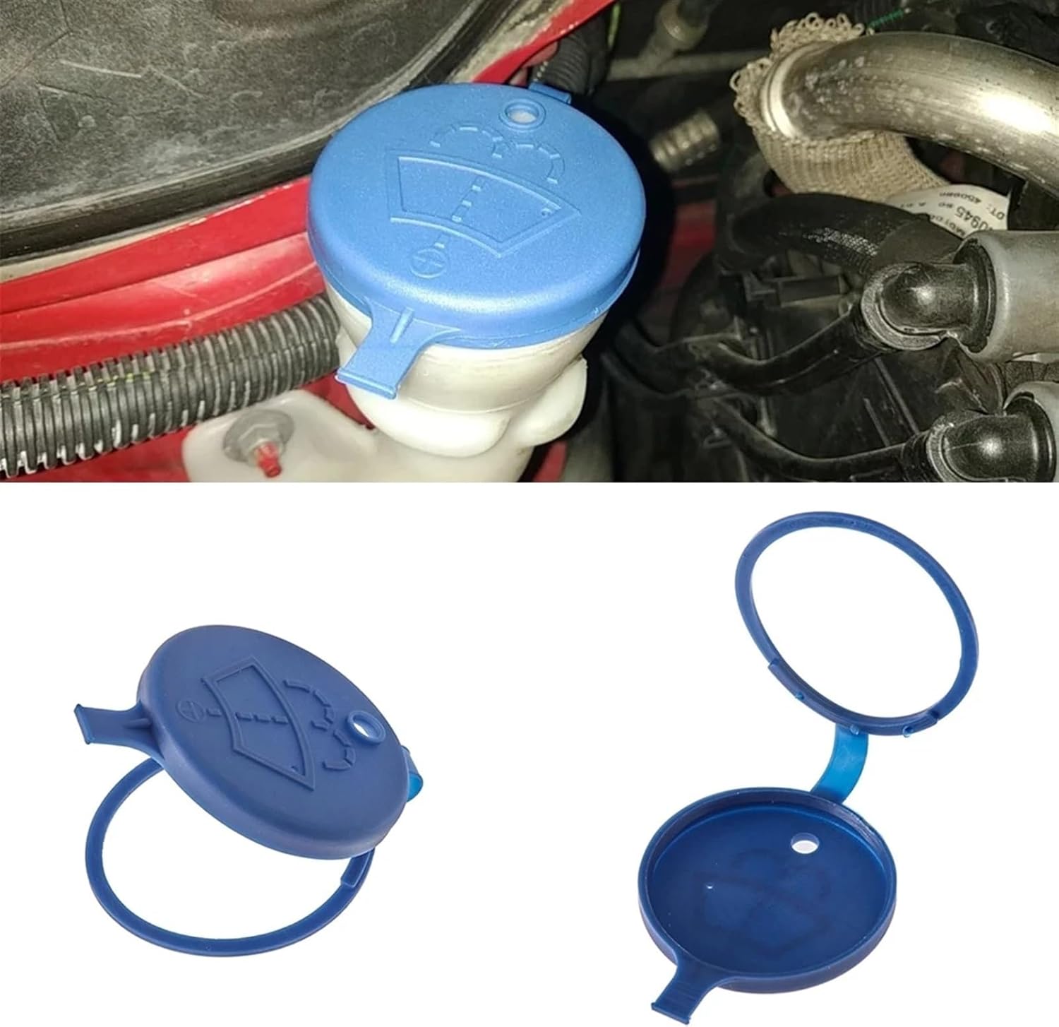 Automobile Washer Wiper for Citroen for C4 for C5 Car Windshield Wiper Washer Water Tank Bottle Reservoir Cap Wiper Washer Fluid Reservoir Bottle Cap