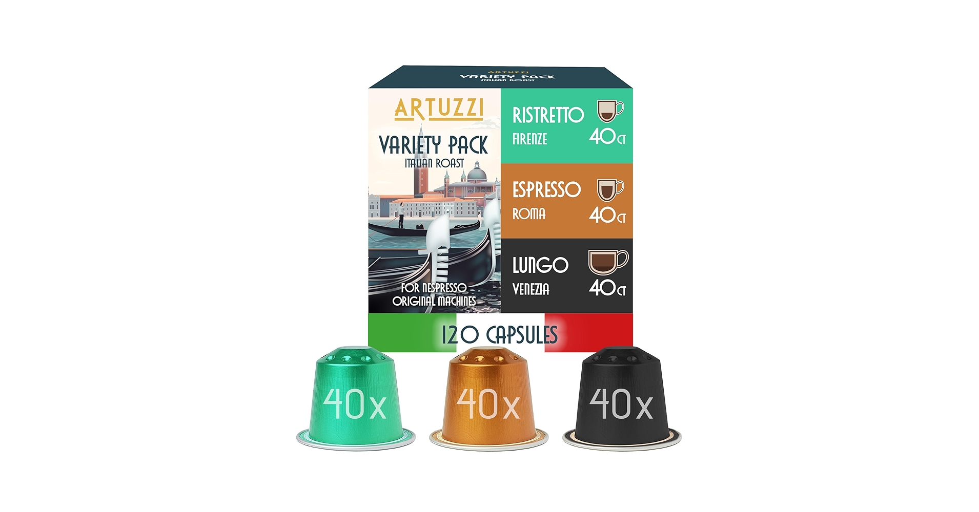 Amazon.com: Artuzzi 120ct Compatible Nespresso Coffee Pods