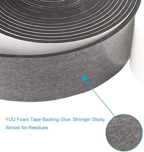 Miniatura 2 de Cinta de sellado de hule espuma para aislamiento de puertas y ventanas, para puertas