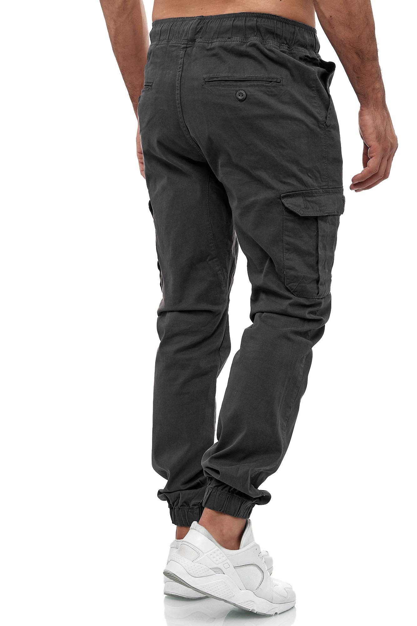 Tazzio Pantalones cargo para hombre, pantalones chinos, corte regular, 16610