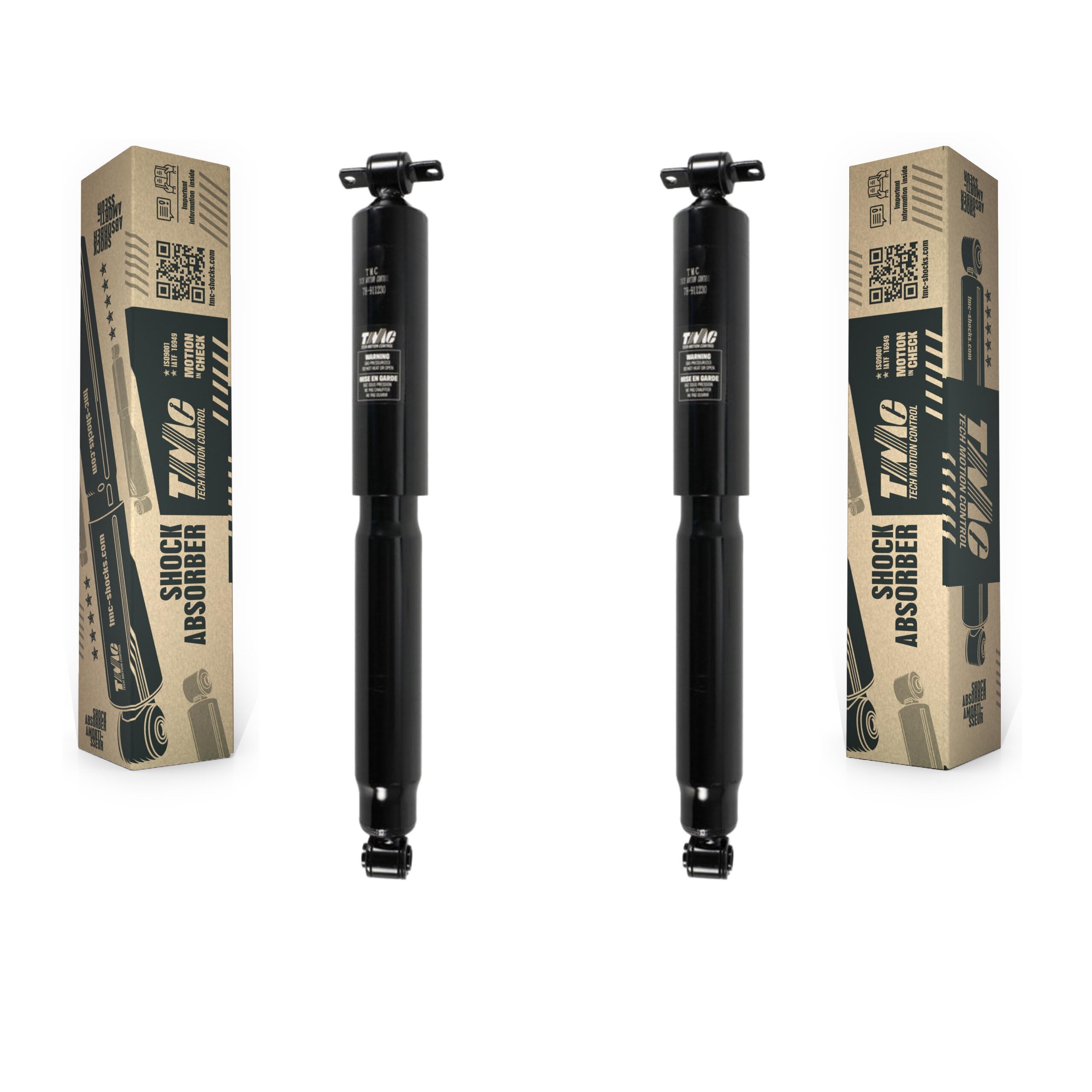 TMC Rear Suspension Shock Absorbers Pair Replacement For Honda Civic - Left Right Side (Driver Passenger) K78-100412 — view 137