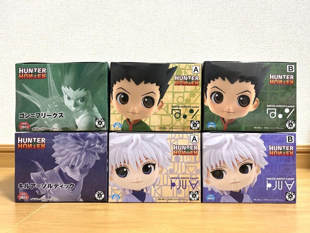 Amazon.co.jp: 【】hunter×hunter ゴン キルア フィギュア 6点セット