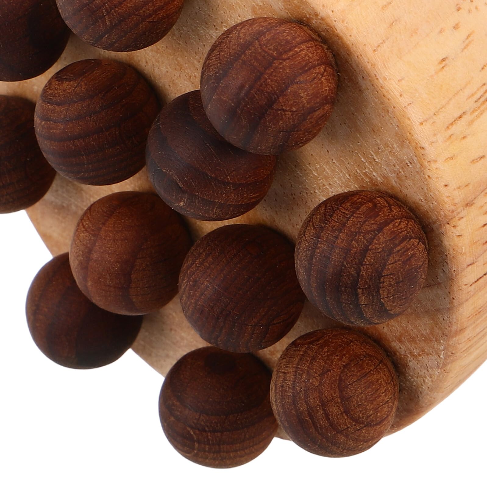 Masajeador Corporal Manual de Madera Forma de Hongo Herramienta Terapéutica para Masaje Linfático Contorno y Relajación Muscular para Cuello Espalda Cabeza y Piernas Ligero y