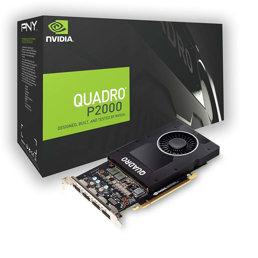 NVIDIA Quadro P2000 5GB GDDR5 グラフィックボード PNY Placa gráfica profissional NVIDIA Quadro P2000