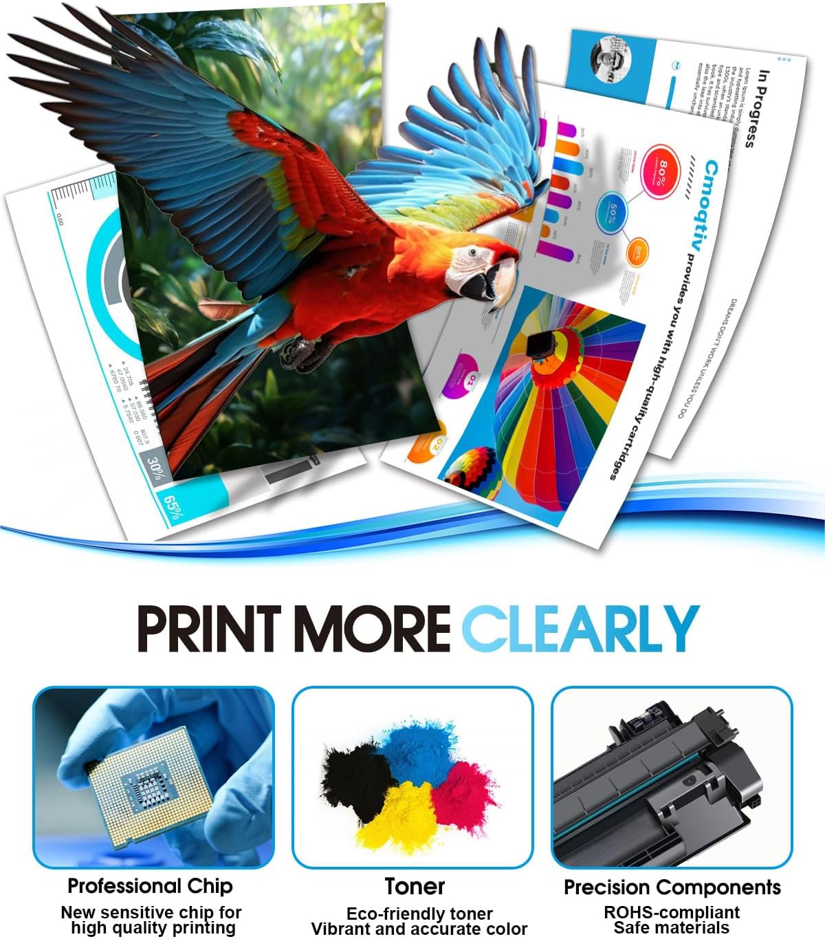 138A W1380A Toner Cartridge (2-Pack, Black) Replacement for HP 138A 138X W1380A W1380X Black Toner Cartridge for Laser Pro 3001dw 3001fdw Laser Pro MFP 3101fdw Printer Toner Ink