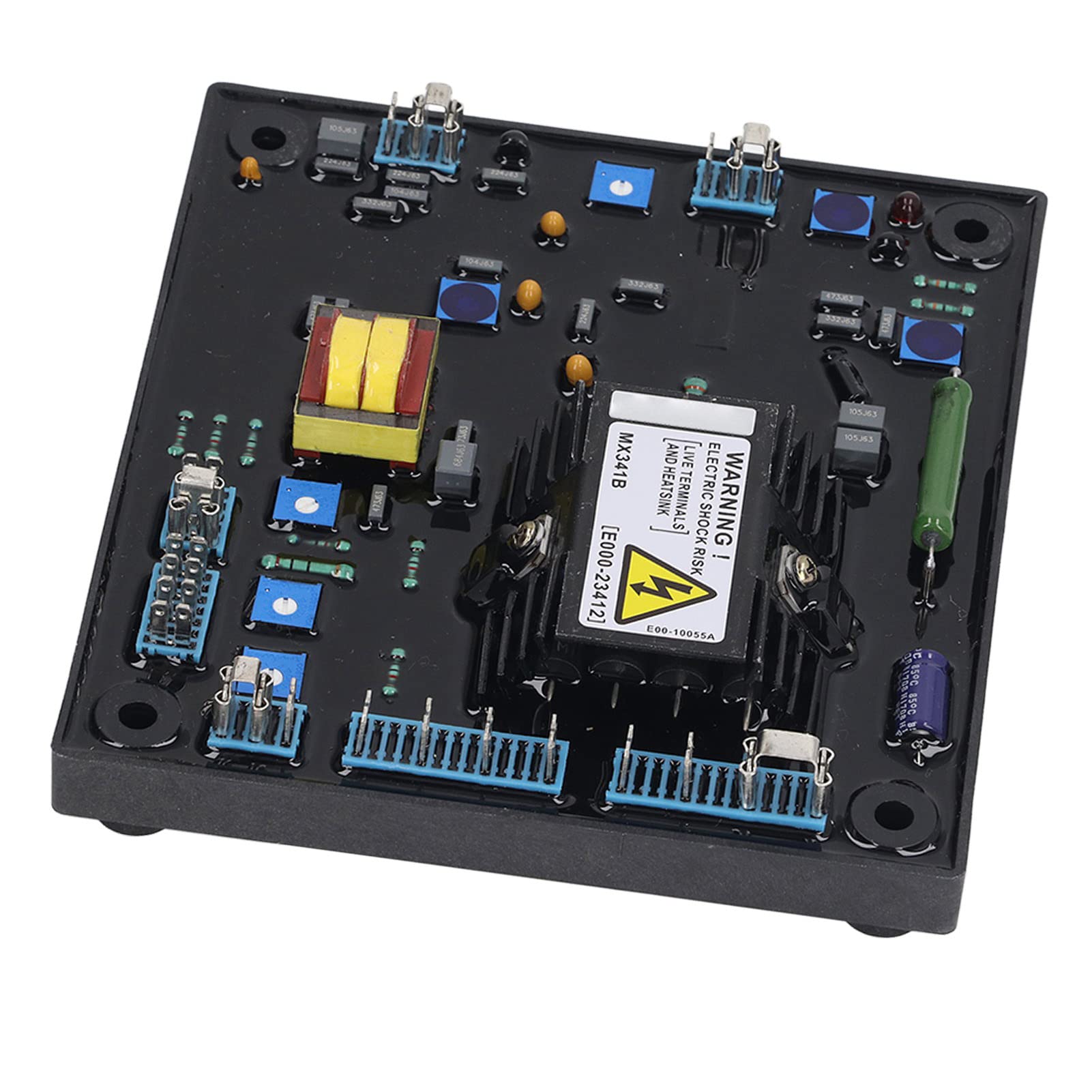 Automatischer Spannungsregler ABS AVR-Board MX341B 2-Phasen-Generator-Spannungsreglermodul AC170 Bis 220 V 3 A Pro Phase Zur Generatorsteuerung und Reparatur