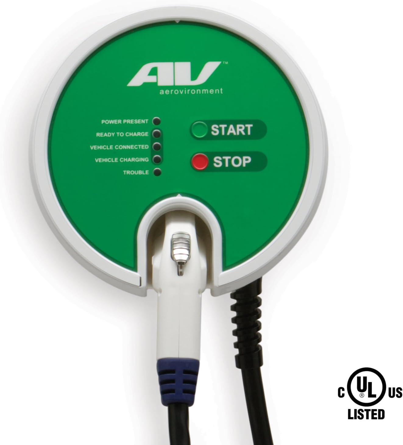 EV Charging Station: 25' cable, 30A, 7.2kW, UL-Listed