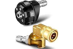 2-Pack Pivoting Coupler for Pressure Washer