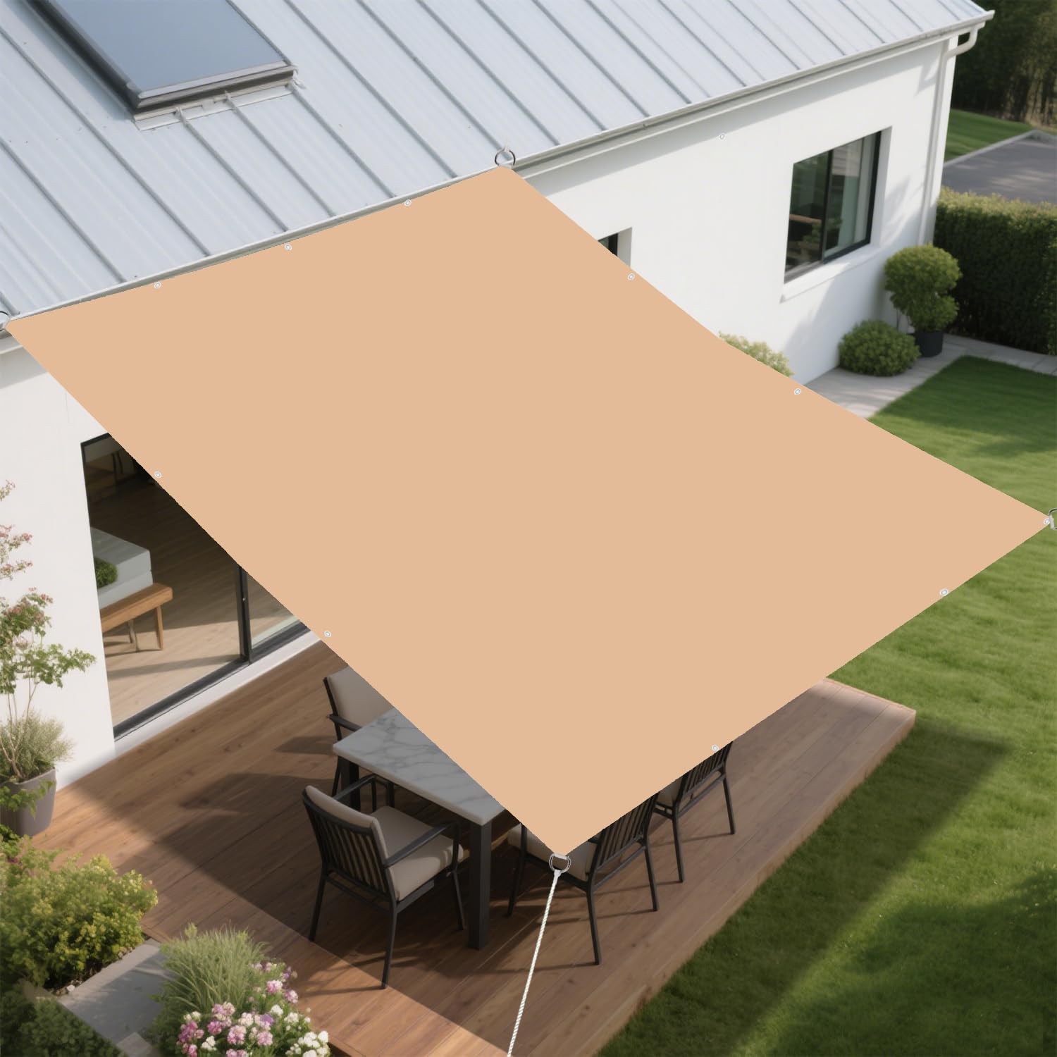 【70%OFF】【999円】 BIGLOONG 撥水防水 400Dポリエステル 日除けシェード 2×3m