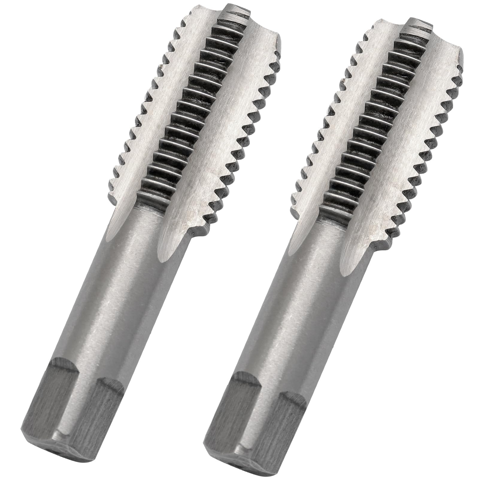 2 PCS M20x2.5 Metric Tap, HSS Thread Tool for Metal Cutting