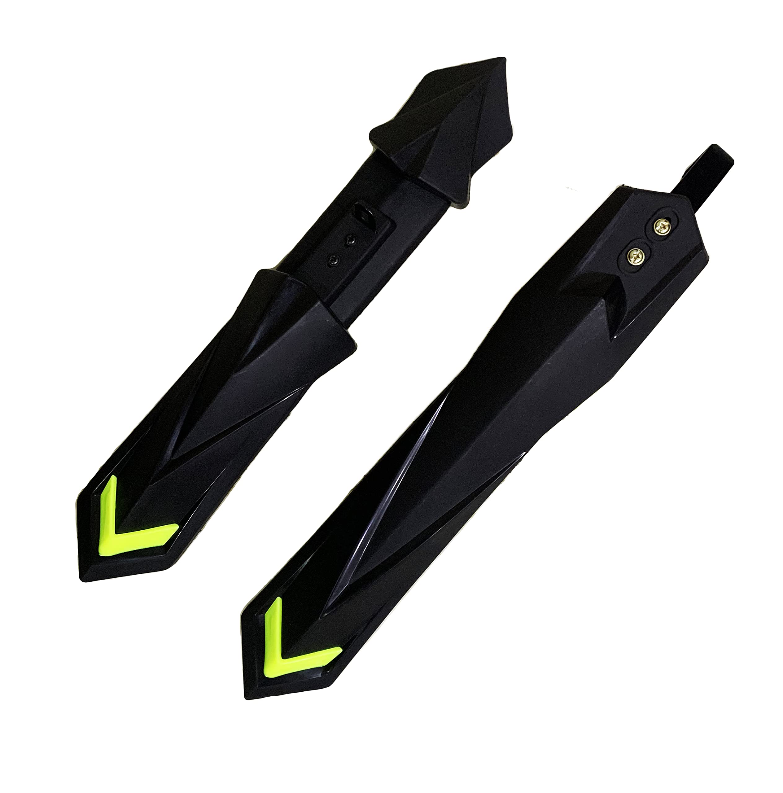 ABC Bicycle Front & Rear Mudguard Dual Tone with Iron Fitting (Black Yellow) (B0B5HT78YT) Amazon Price History, Amazon Price Tracker