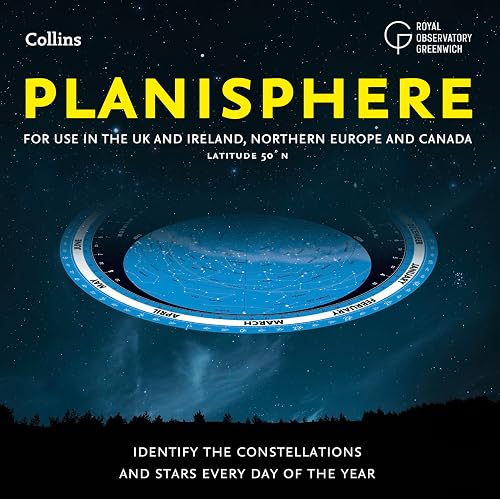 Planisphere: Latitude 50°N – for use in the UK and Ireland, Northern Europe and Canada (Royal Observatory Greenwich) [Idioma Inglés]: Latitude 50°N – ... Northern Europe, Northern USA and Canada