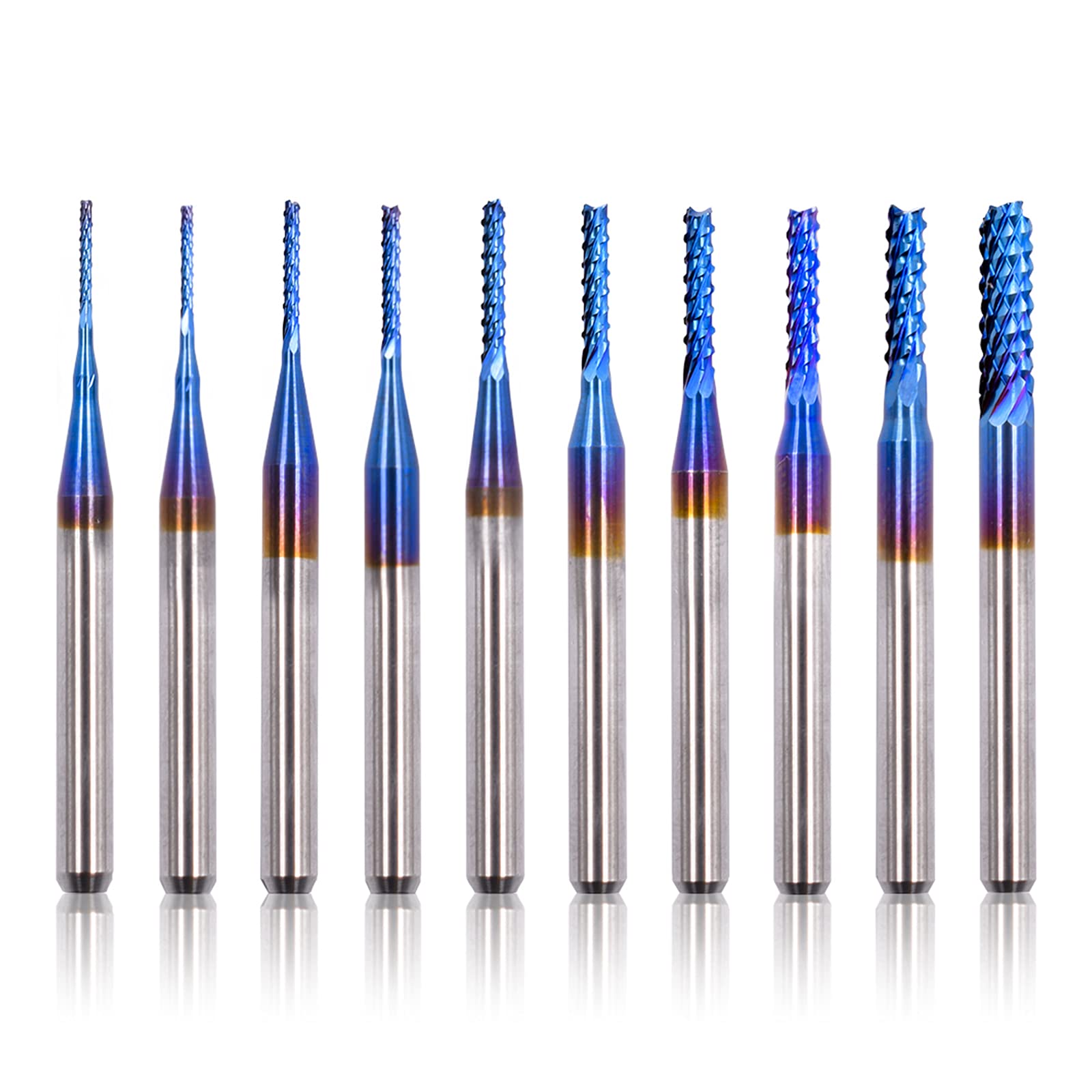 HIKPEED Cutting Tools-End Mill Set CNC 