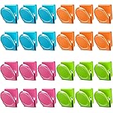 VICNOVA Magnetic Clips, 24 Pieces Magnetic Metal Chip Clips Fridge Magnets Refrigerator Whiteboard Locker Magnets Heavy Duty Clip Classroom Organization Teacher Must Haves School Supplies Accessories