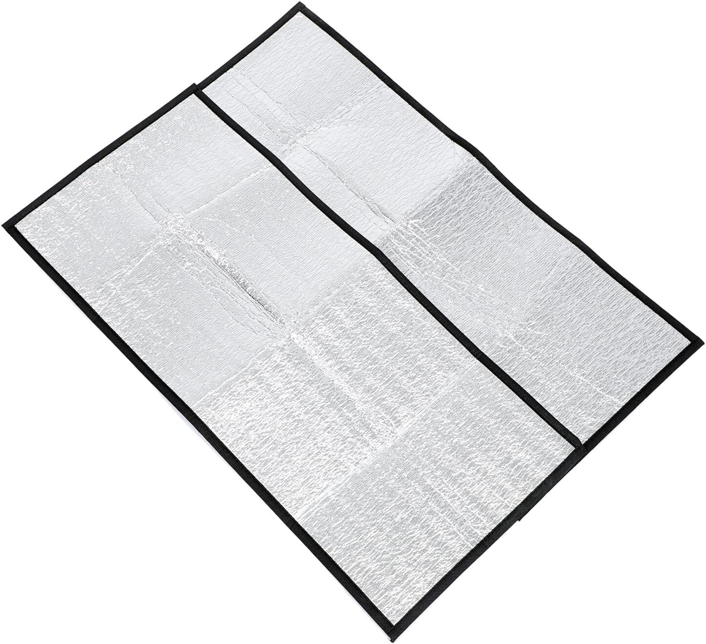 2pcs Reptile Heating Pads with Heat Reflecting Film Insulation Pet Warm Mat for Winter Warming Sleep Mat for Indoor Terrariums and Cold Environments