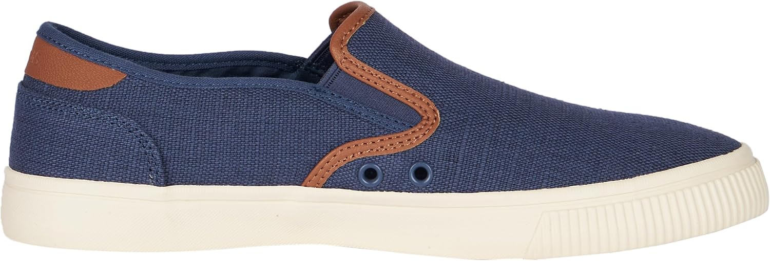 Toms Men's 10017695Sneaker, Cadet Blue Heritage Canvas Synthetic Nubuck Trim, 7 - Image 4
