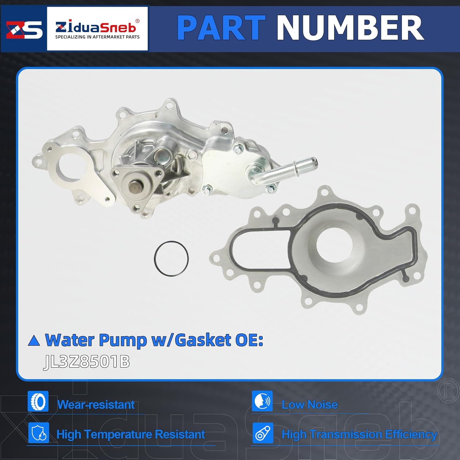3-1079S 3.5 Timing Chain Kit w/VVT Sprocket & Water Pump Fit For Ford F150 Ecoboost Expedition Lincoln Navigator 3.5L V6 DOHC Turbo 2017-2022 Replace#HL3Z6268A HL3Z6K255A ML3Z6C525A JL3Z8501B