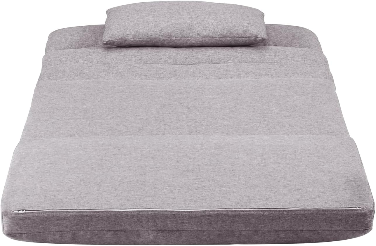 折りたたみソファベッド 幅103cm 2人掛けリクライニング5段階