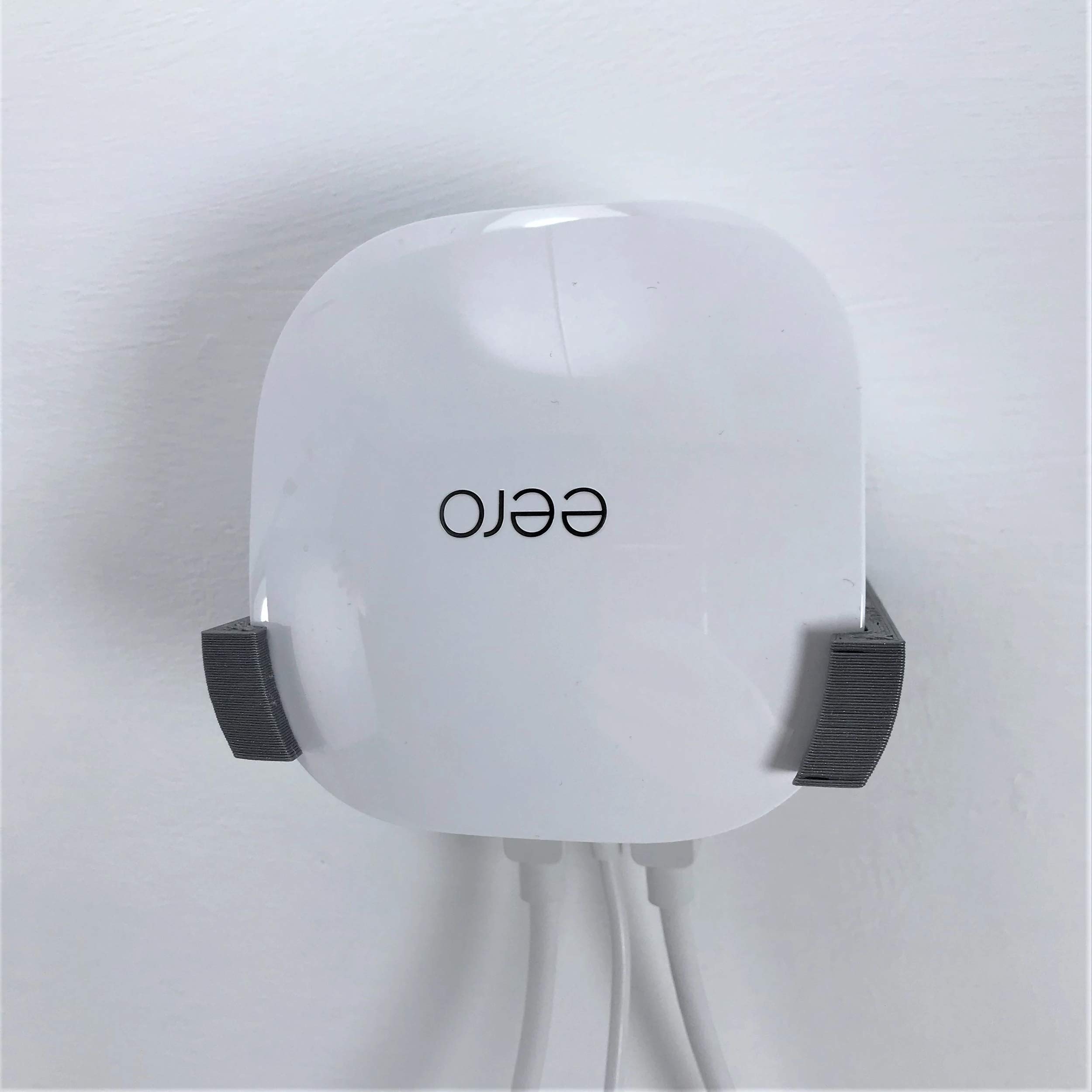 Wall Mount Bracket Holder for Eero Mesh Wi-Fi Router/Extender Holster Style Grey