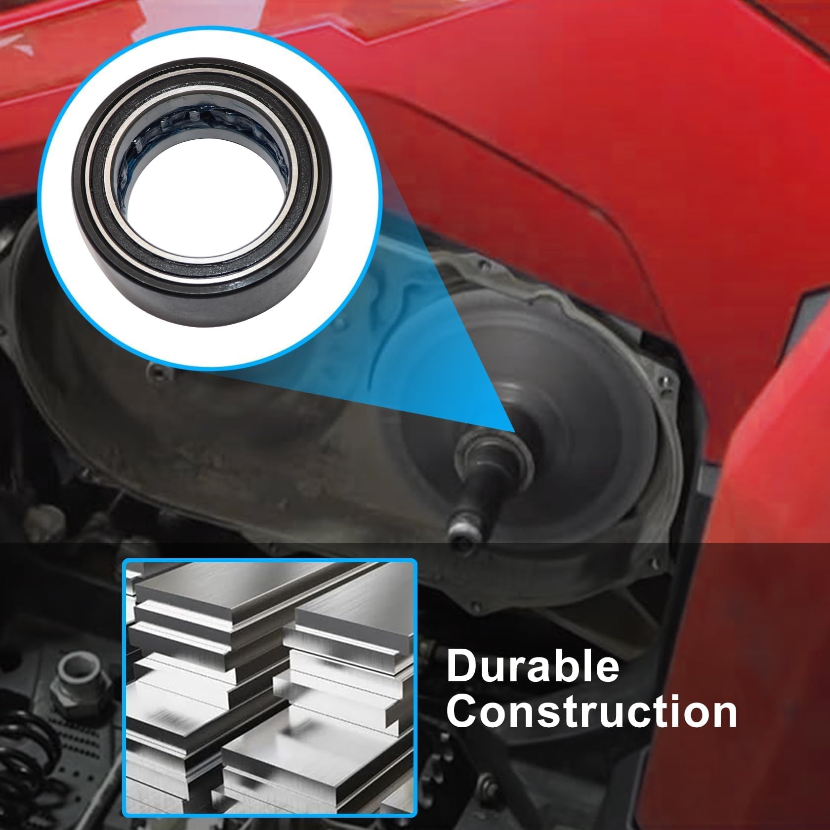 FZJDSD Embrayage à roulement unidirectionnel compatible avec moteur 191Q 400cc 191R 191R-C 550cc 191R-X550 191R-Z550 550cc 191S 600cc 2015 2016 2017 2008 0GR0-051300