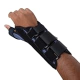 Thumb Spica Wrist Brace, Thumb Splint, Wrist Splint for Wrist Support, Wrist Brace, Thumb Brace for CMC & MC Joints, Wrist Spica, Thumb Spica, Thumb Support, Left Hand, Small