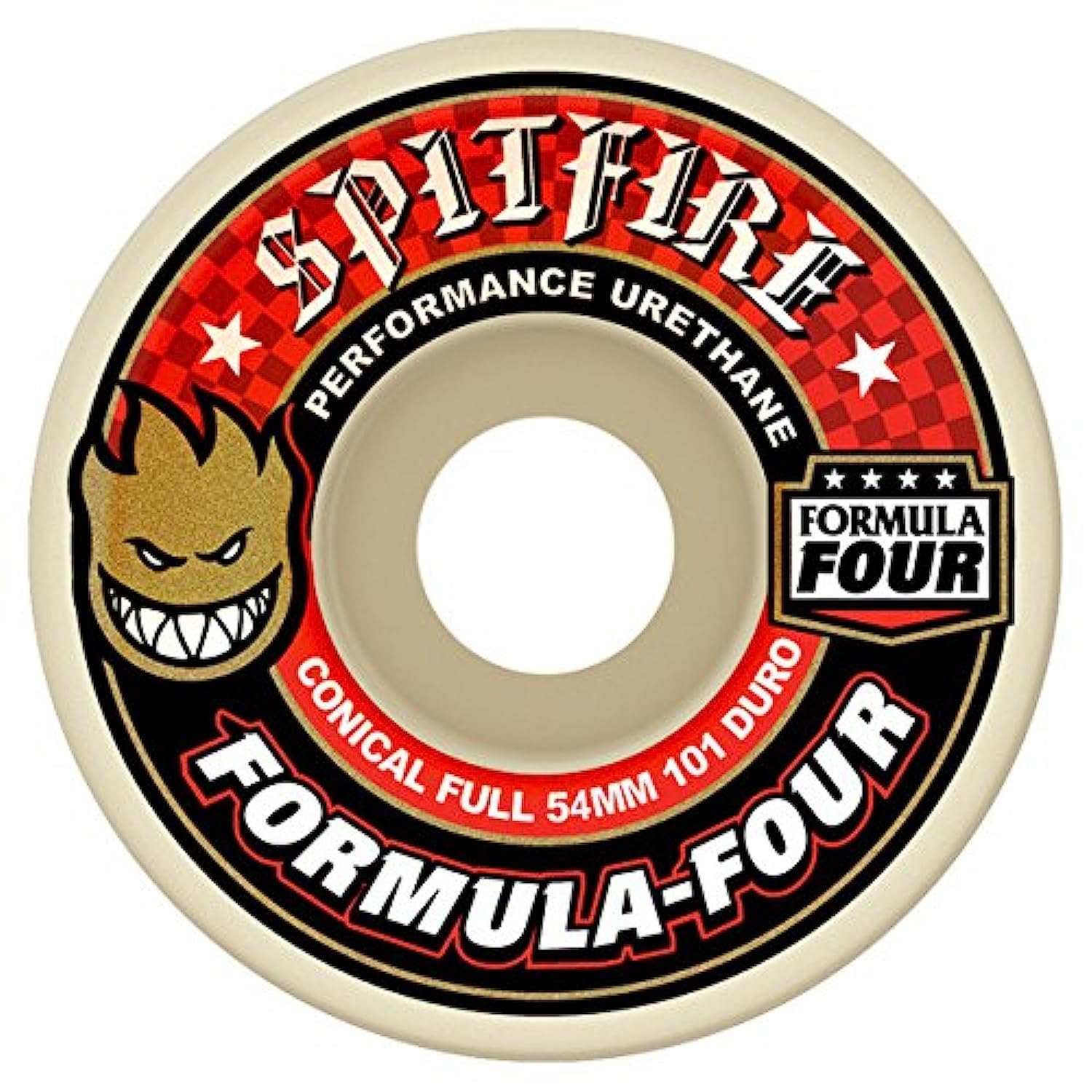 スケートボード SPITFIRE WHEELS FORMURAFOUR 101 54mm Amazon.com : Spitfire Wheels Form Four Conical Full 101D - 54mm