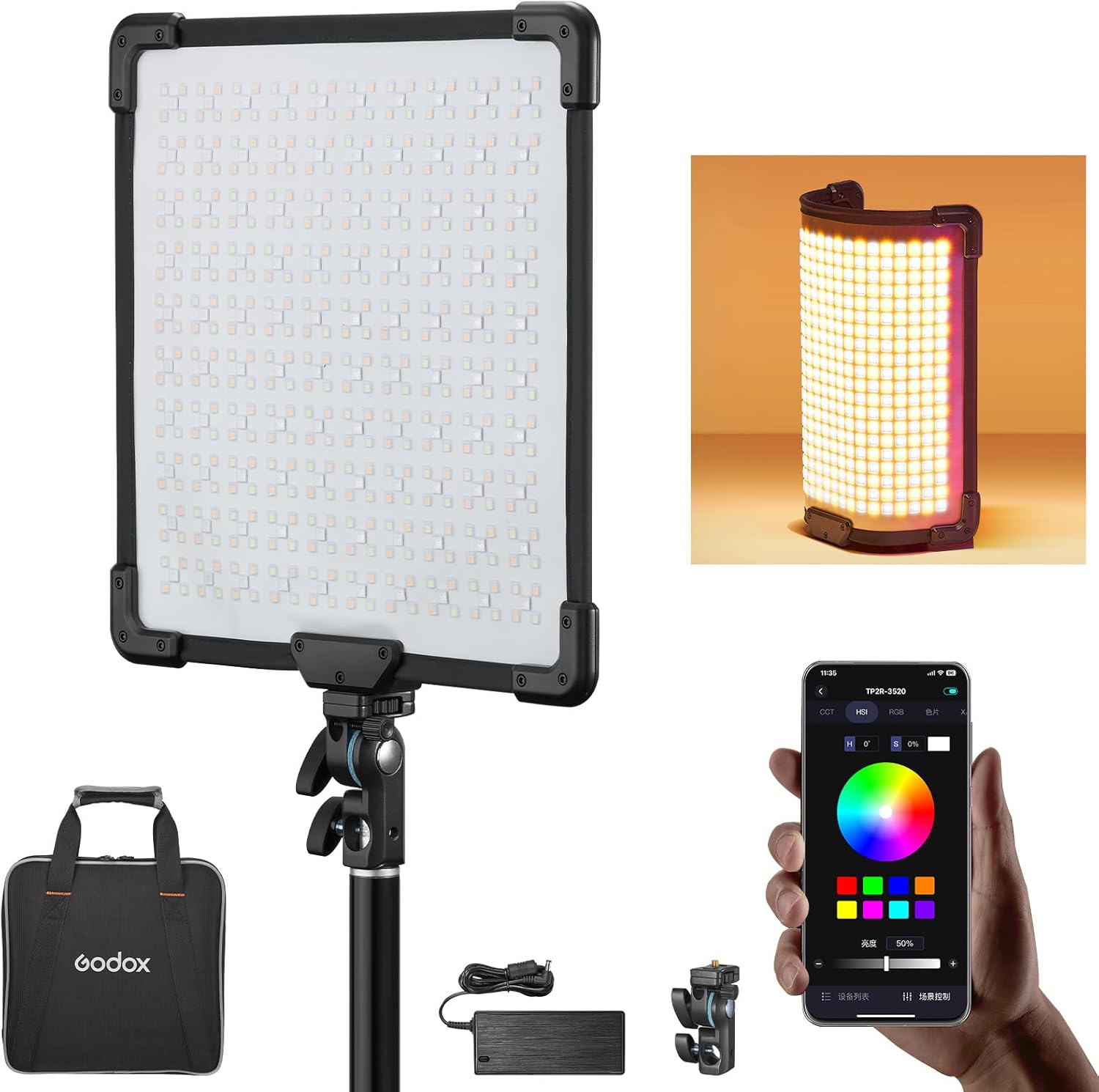 Godox FH50BI Bi-Color LED Flexible Light Panel