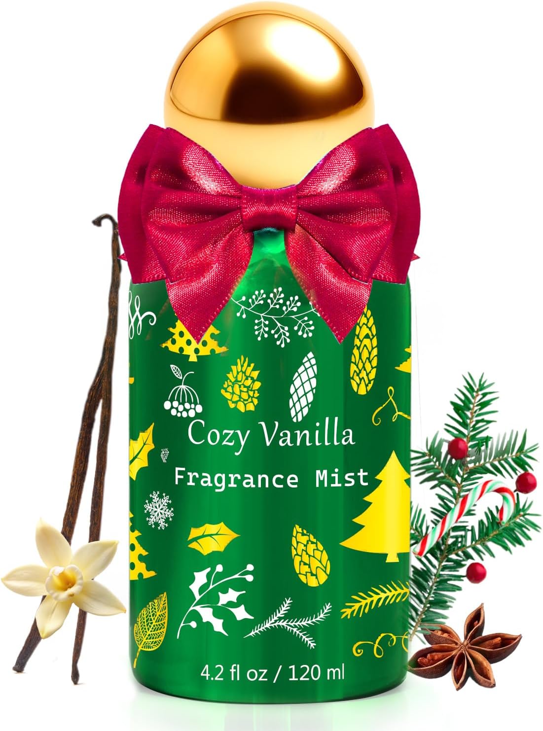 CLESH Body Spray for Women, Fragrance Mist, Cozy Vanilla, 120ml/4.2 fl oz