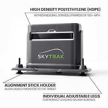Amazon | SkyTrak+ ローンチモニター&ゴルフシミュレーター保護