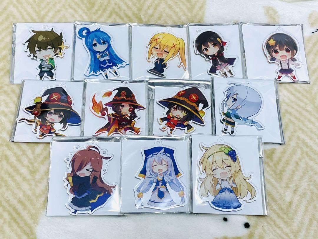 この素晴らしい世界に祝福を! このすば アクリルキーホルダー セット① この素晴らしい世界に祝福を! このすば アクリルキーホルダー 12点セット