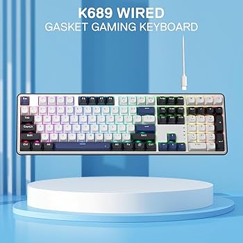 Redragon ゲーミングキーボード 本体 K689 Pro Amazon.com: Redragon K689 Wired Gasket RGB Gaming Keyboard