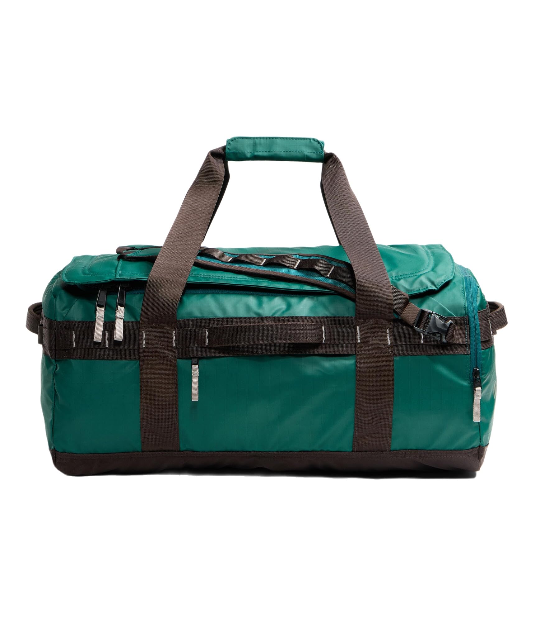 THE NORTH FACE Base Camp Voyager Duffel, Pac Teal/Dk Chestnut, 62 Liters