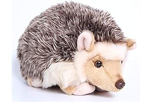 Adorable Stuffed Hedgehog: Lifelike Charm with Desert Flair