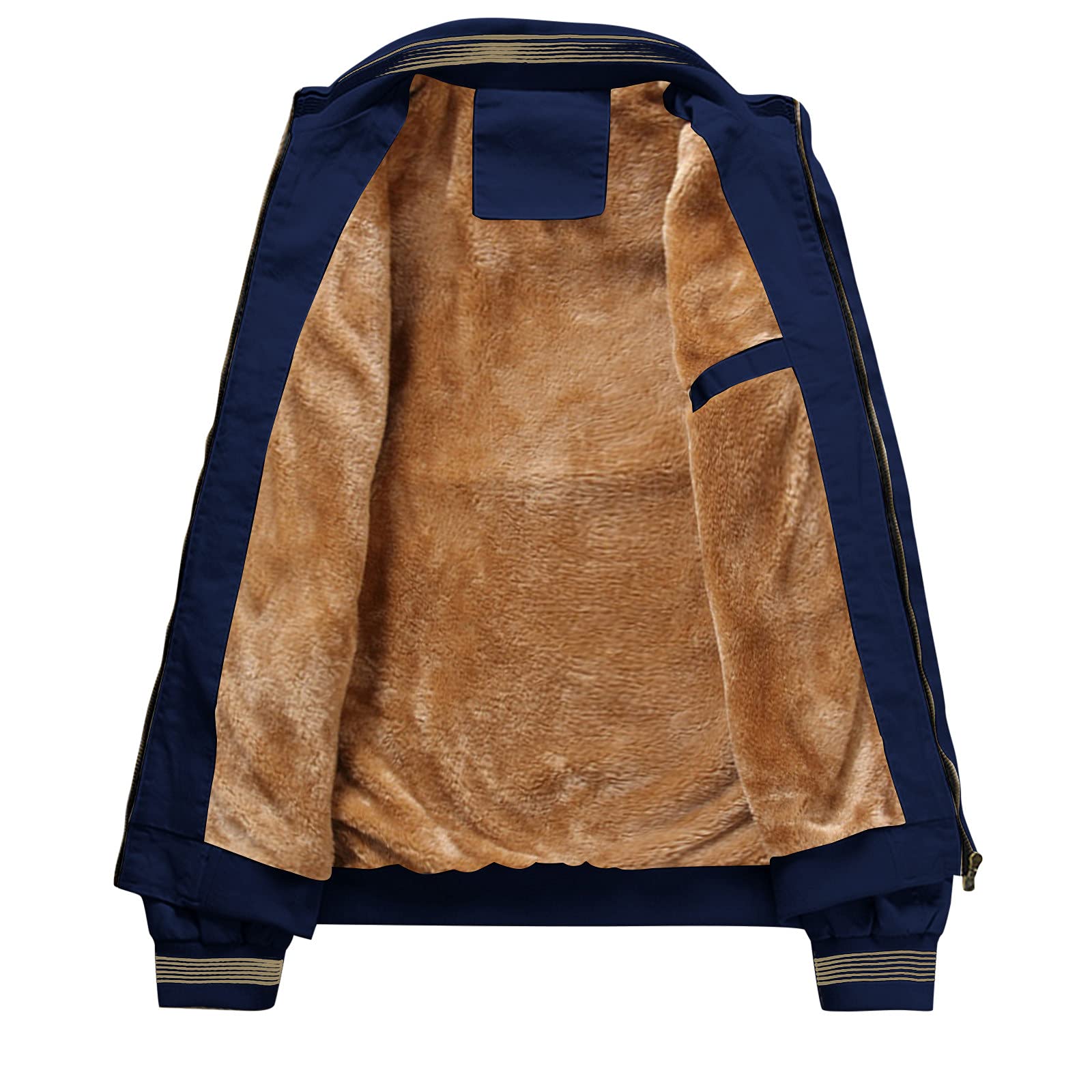 Uomo Giacca Classica Giacca Militare Casual Giacca Da Esterno Giacca A Collo Alto Giacca Leggera Giacca Casual Giacca Cerniera Bomber Giacca Primavera Inverno