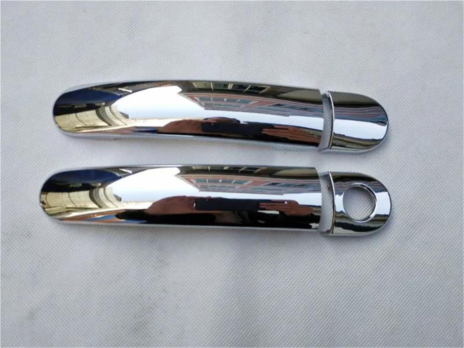 Hjkdsz Style 1 Car Door Protection For Tt 8J 8N For Mk1 For Mk2 Rs Accessories Car Door Handle Cover Trim Handles Covers Chrome(Style 1)