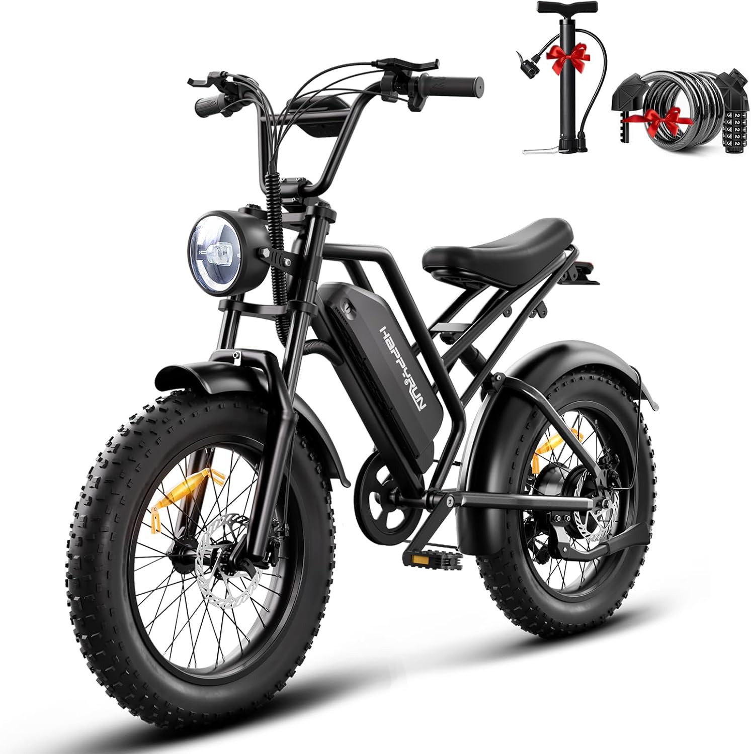 Electrical Bike for Adults Peak 2000W/1500W Ebike 48V 18Ah Detachable Battery E-Bike 60+ Mile 32MPH Prime Pace Electrical Motorbike – All Terrain Fats Tire Electrical Bike