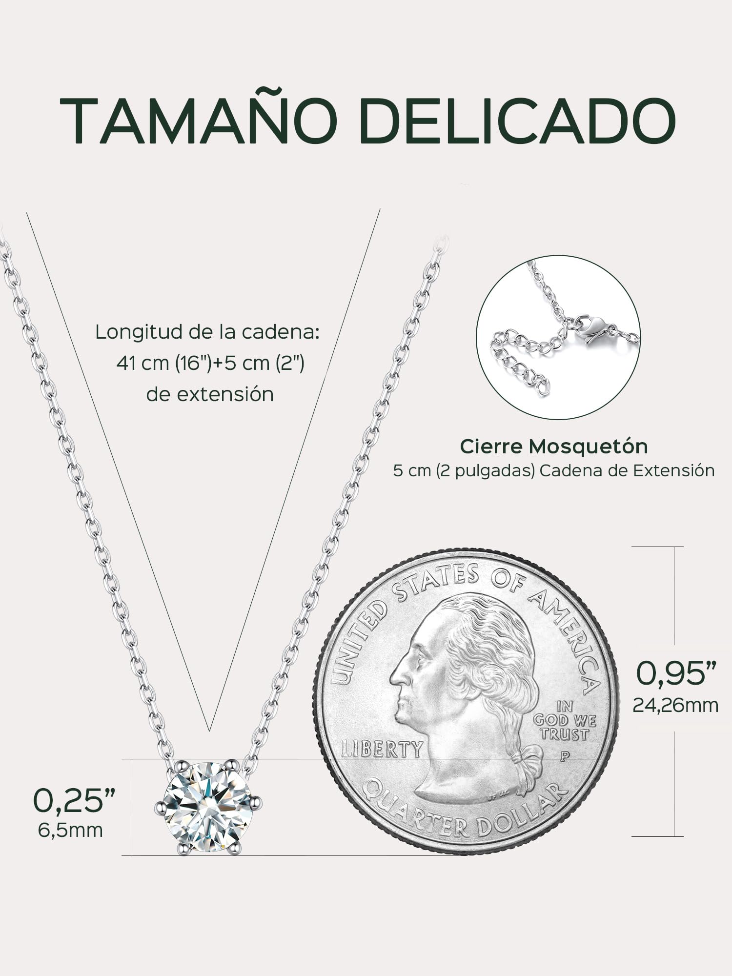 ChicSilver Plata 925 Collar Circonita Mujer Colgante Piedra Brillante | Material Plata de Ley Regalo Cumpleaños Joyería Delicada Madre Pareja Amiga
