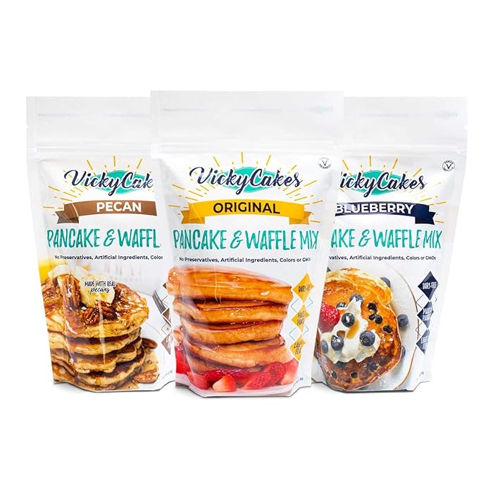 Buy Vicky Cakes Pancake & Waffle Mix Variety Bundle Original