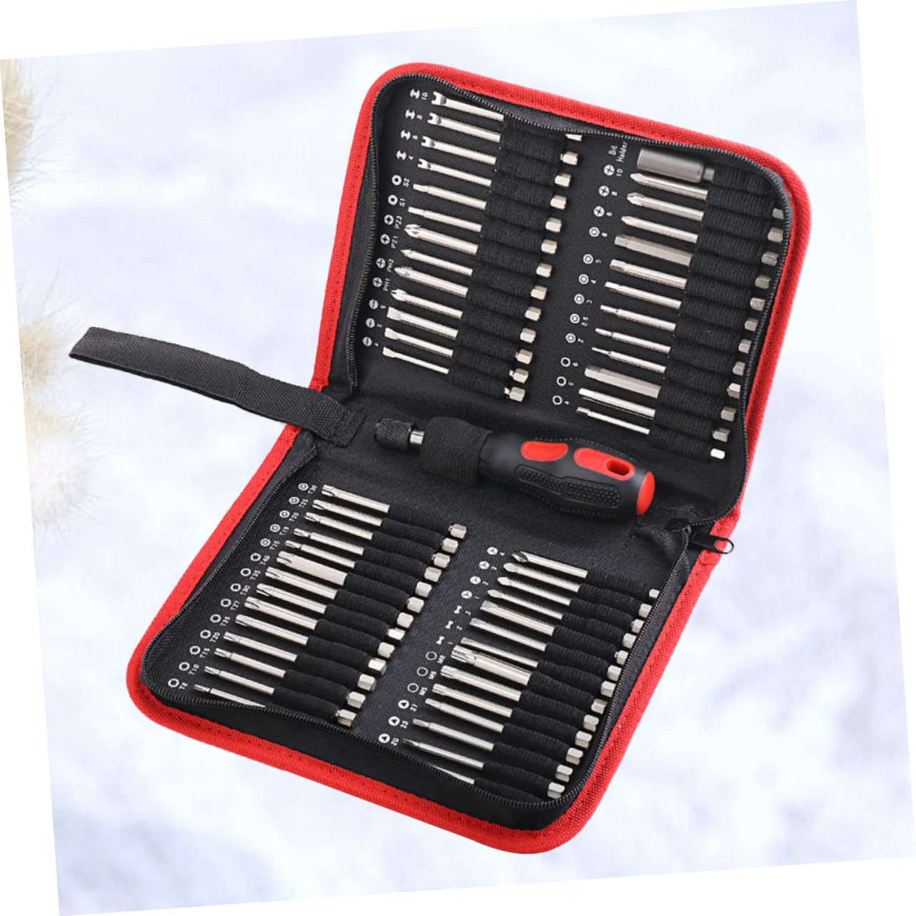 EXCEART Set di 55 Inserti per Avvitatore Elettrico S2, Attrezzi | Punta Triangolare, Profilo Esagonale e Croce, Accessori da Lavoro per Utensili Pneumatici e Fai-da-te
