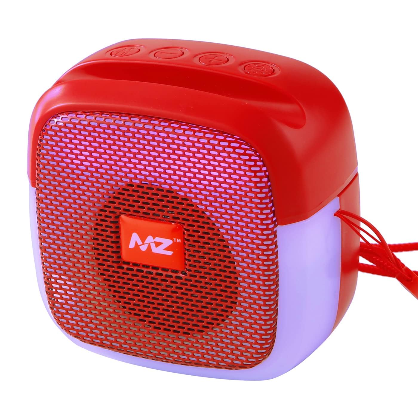 ETN M424SP (Portable Bluetooth Speaker) Dynamic Thunder Sound with Disco LED 5 W Bluetooth Speaker(Red)
