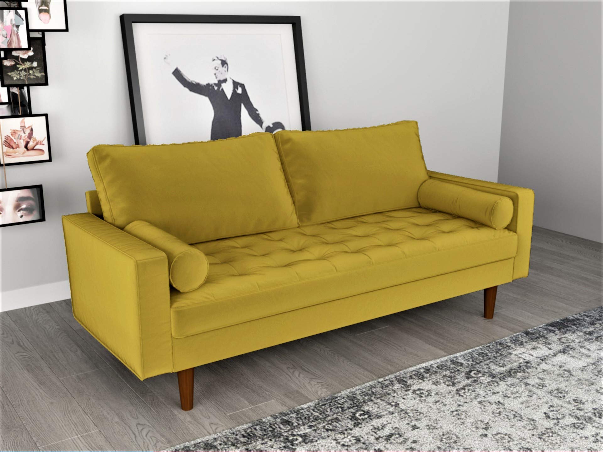 Container Furniture Direct Velvet Sofa