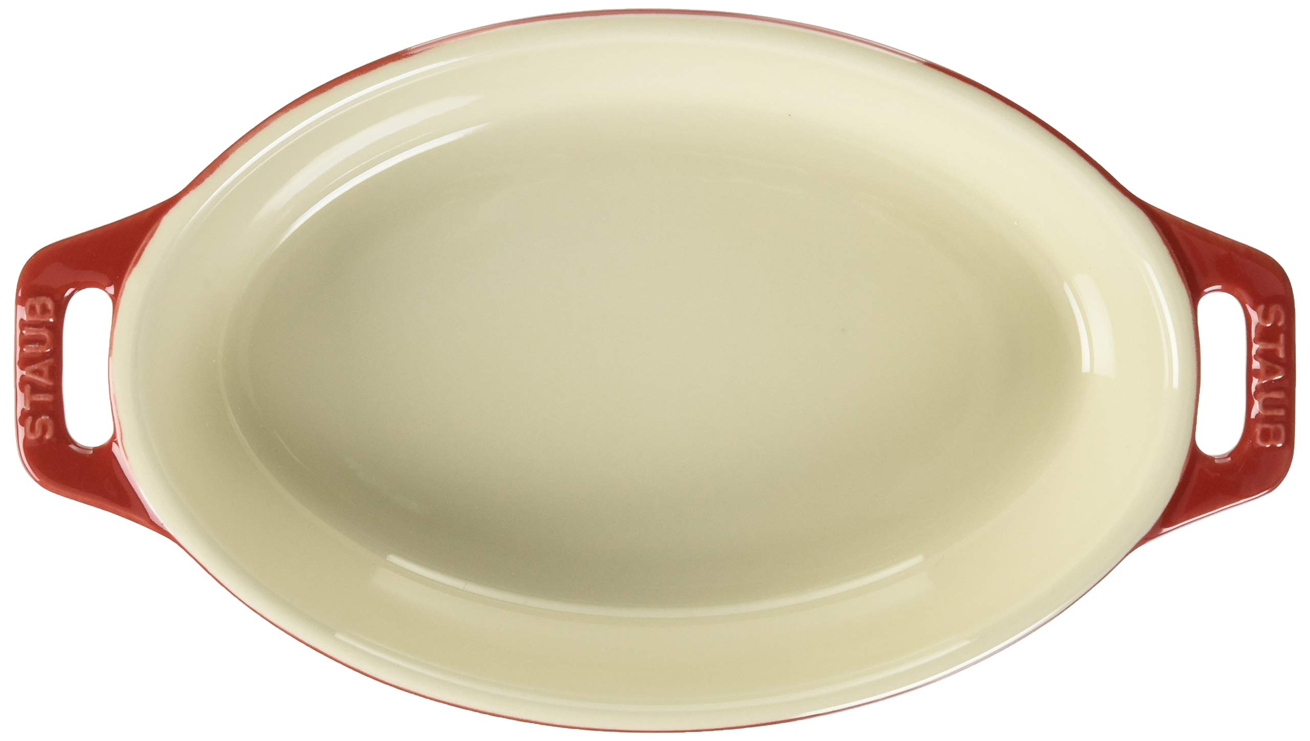 Staub Dish 40508-581 Ovale Auflaufform, 17 cm, Keramik, Ofenfest