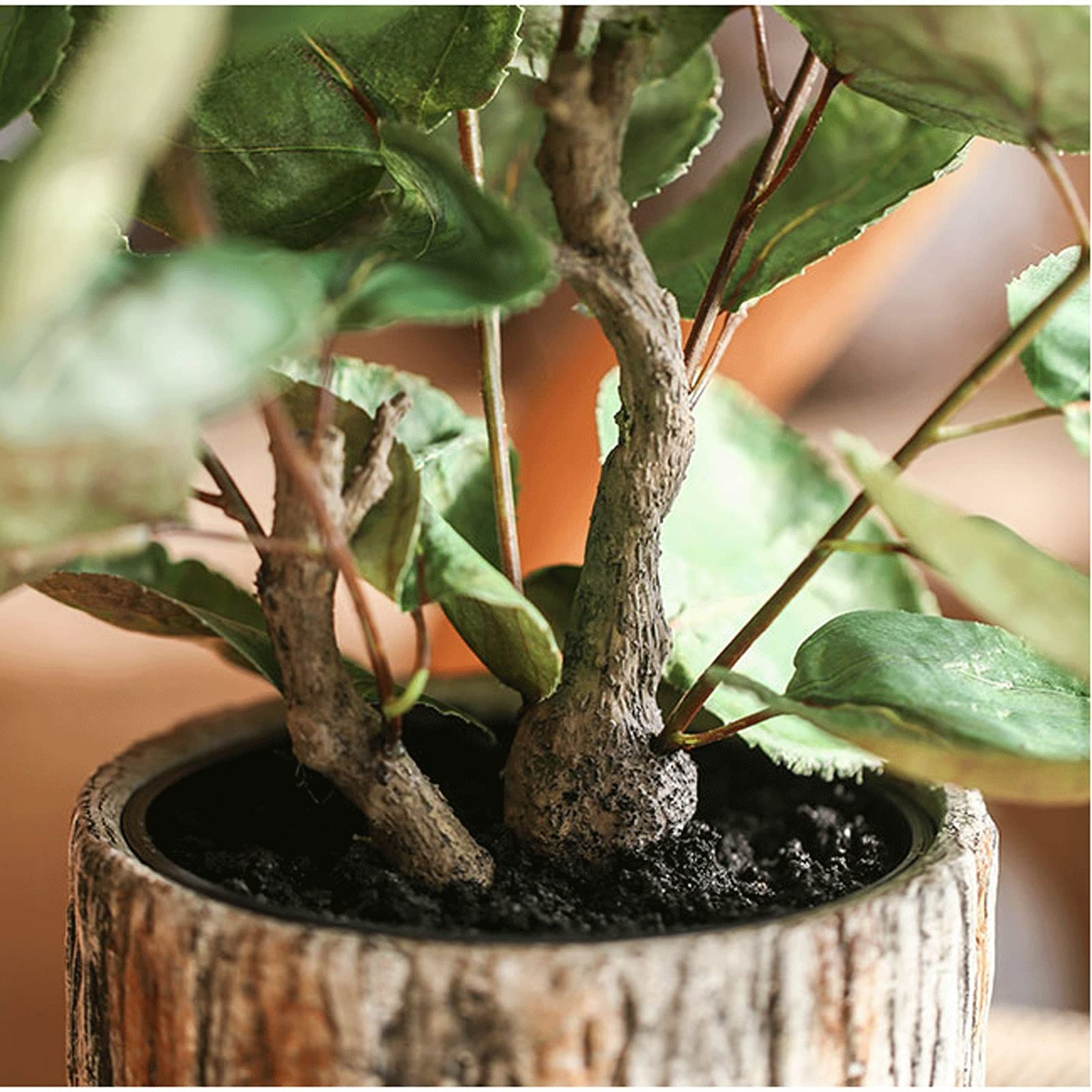 Artificielle Bonsaï Arbre Artificiel de 35 Pouces, Magnifique Fausse Fausse Plantes Forliving Salle Mantle, Rebord de la fenêtre, Foyer et Tout Autre Endroit Plante Artificielles