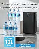 Pro Breeze OmniDry Déshumidificateur Compresseur Intelligent 12L/Jour, Réservoir 2L, Minuterie 24h, Séchage du Linge - Absorbeur d’humidité Automatique, élimine Moisissures & Condensation - 3