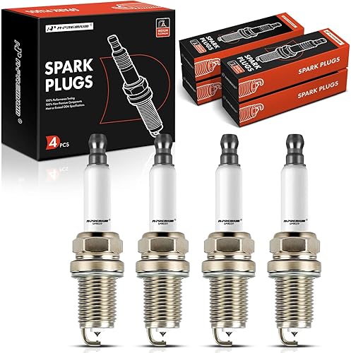 A-Premium 4 bujías de platino iridio compatibles con Buick Encore 2013-2021 y Chevrolet Cruze 2011-2016, Sonic 2012-2020, Trax 2013-2021 - L4 1.4L