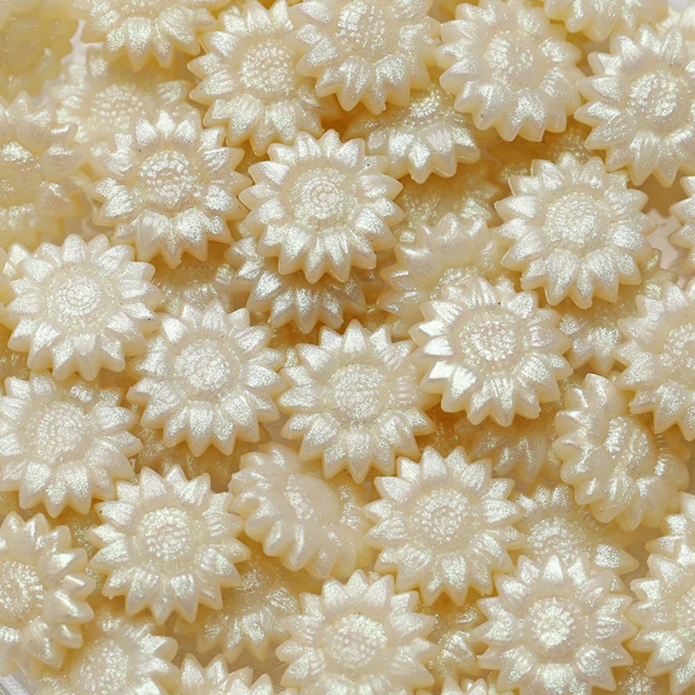 Laser Green Seal Beads for Wax Stamp DIY Sealing Wax Stamp Maker Sunflower Sealing Wax Beads for Wedding Invitations Envelopes Cards Christmas Wax Sealing