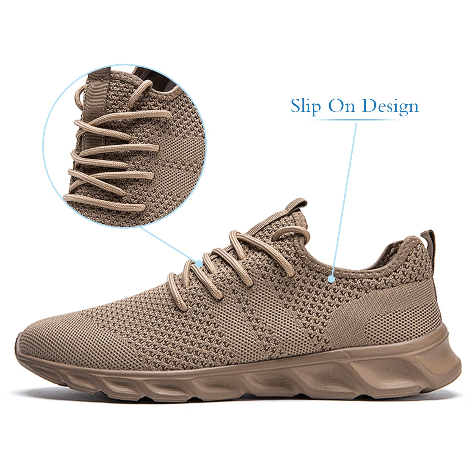 Damyuan Scarpe da Running Corsa Uomo Ginnastica Camminata Casual Jogging Trekking Tennis TRAI Mesh Basket Sport Outdoor Fitness Sportive Palestra Platform Sneakers